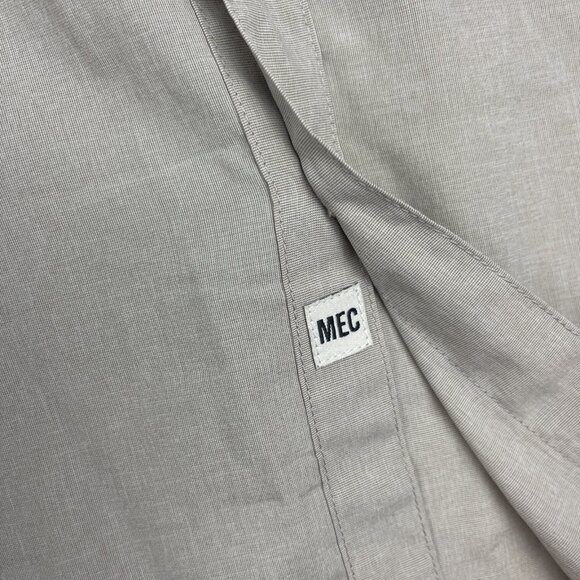 Mountain Equipment Co-op MEC Ultralight Hiking Button Tech Shirt Men's L Beige - Picture 11 of 16